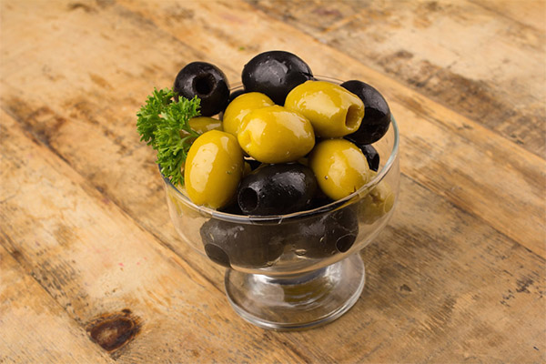 The use of olives in cooking