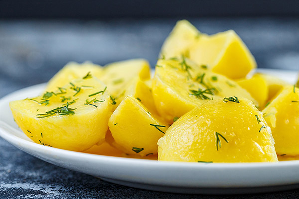 Pommes de terre bouillies en médecine