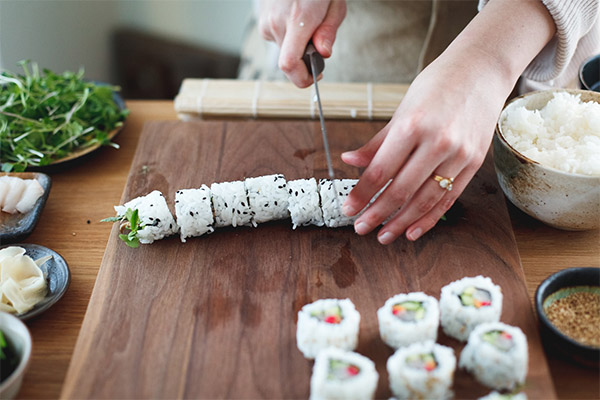 Sushi en broodjes maken