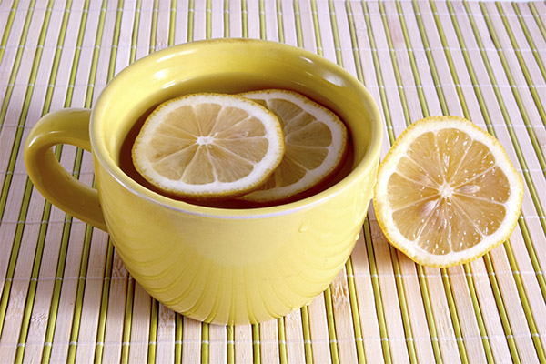 Lemon tea sa gamot