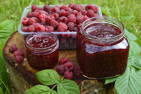 Confiture de framboises en médecine