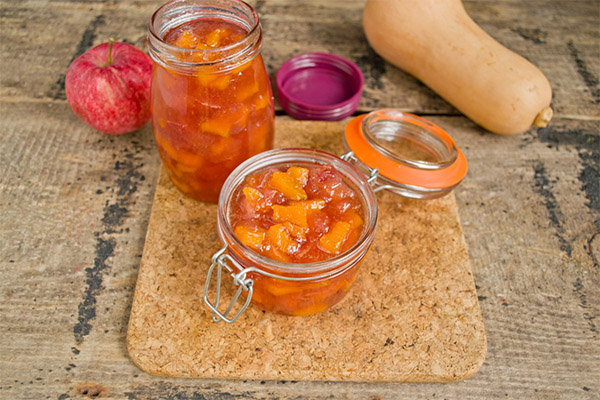 Pumpkin and apple jam