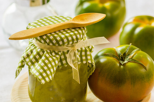 Confiture de tomates vertes