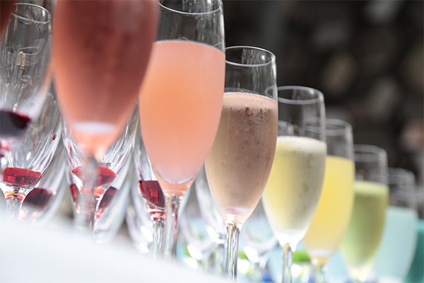 Champagne cocktails