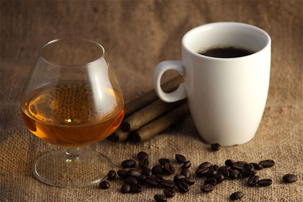 Is it good to drink coffee with cognac