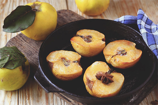 Baked quince