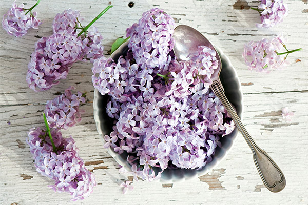 Tipos de compostos medicinais com lilases