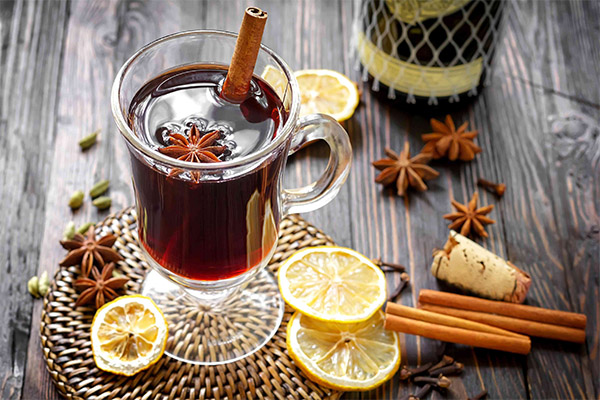 Glühwein drinken