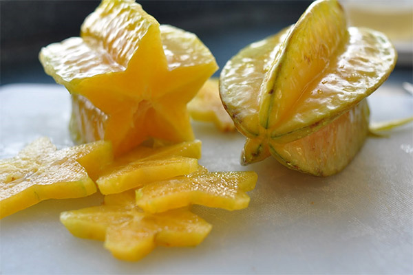 Benefícios para a saúde da fruta Carambola