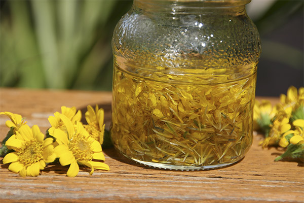 Tipuri de formulări medicinale cu arnica