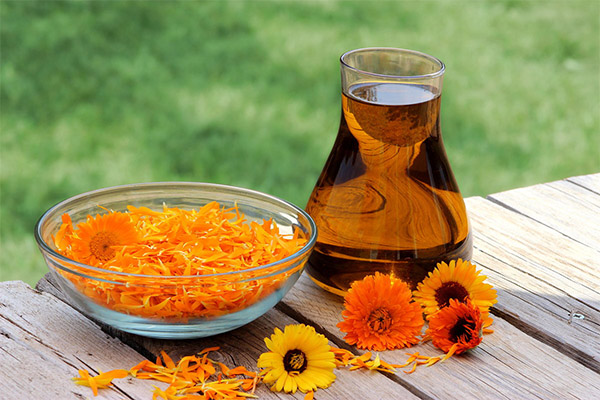 Types de composés médicinaux avec calendula