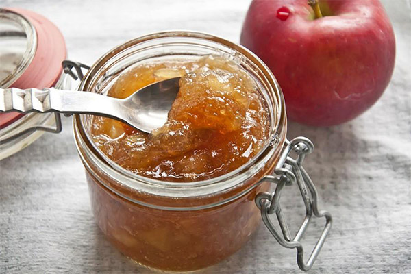 Frozen apple jam