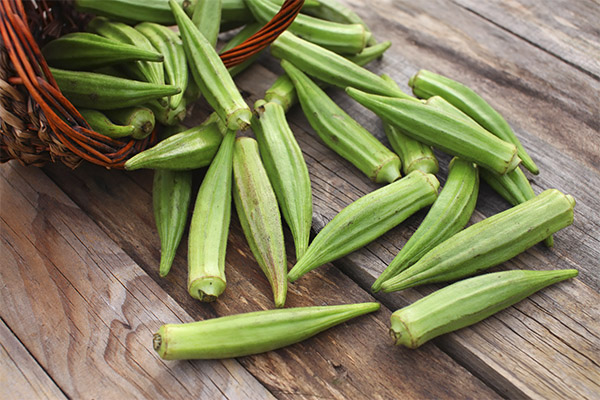 Fordelene og skadene ved okra