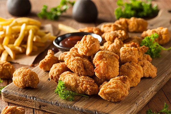 Nuggets zoals KFC