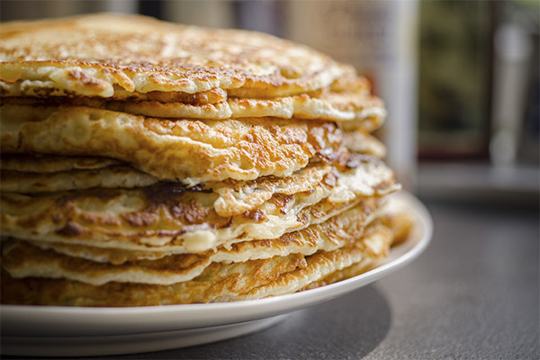 Crêpes à la levure et au kéfir