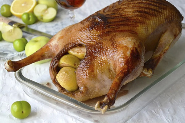 Hoe een gans in de oven te koken