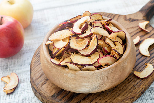 How to dry apples