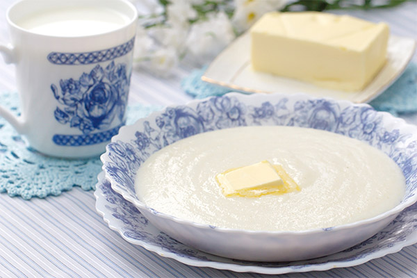 Cara memasak bubur semolina