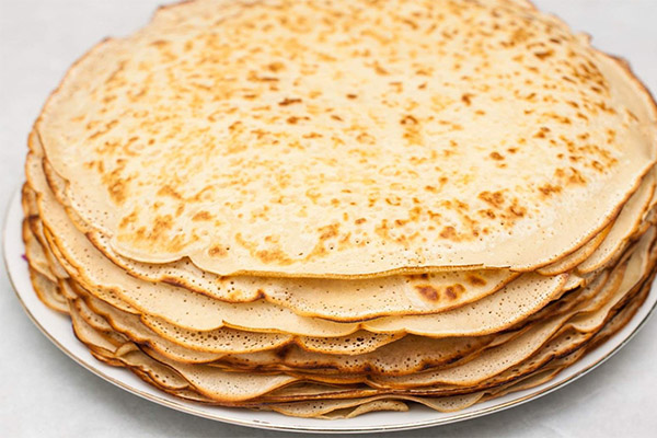 Crêpes minces